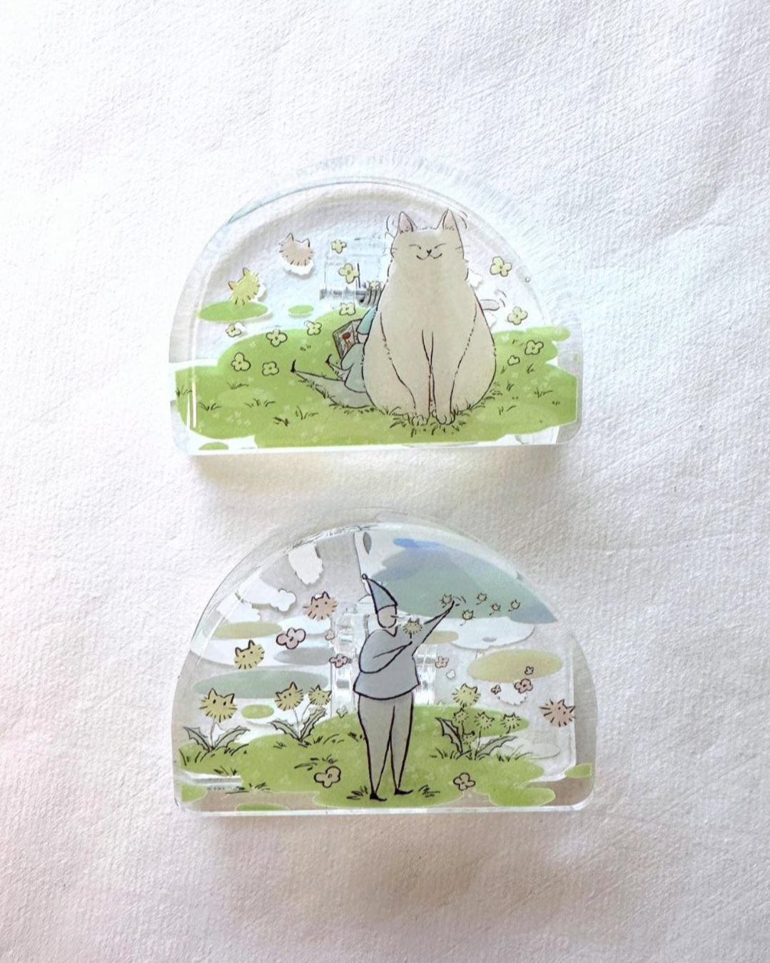 Modaizhi - Cat Attendant acrylic planner clips