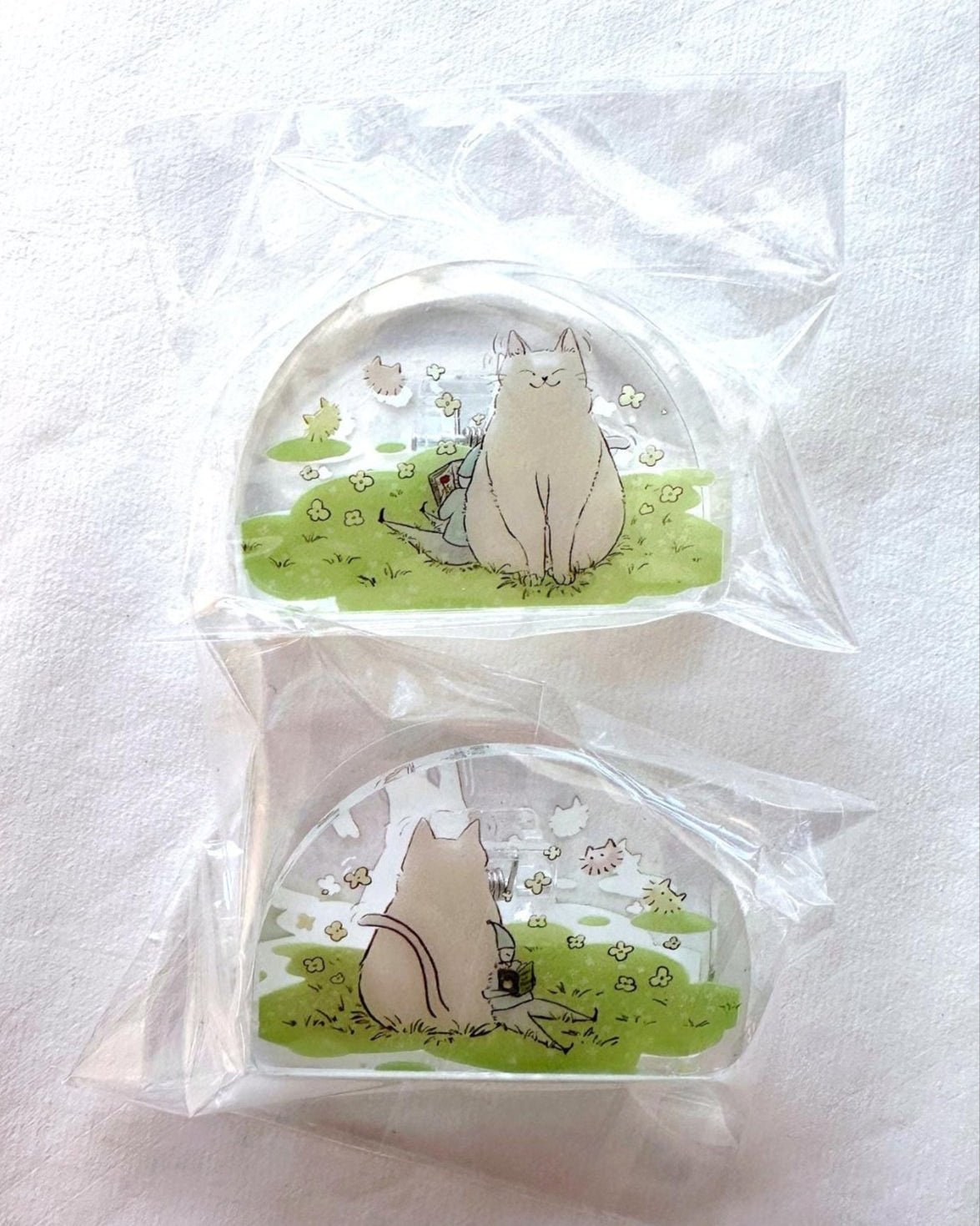 Modaizhi - Cat Attendant acrylic planner clips