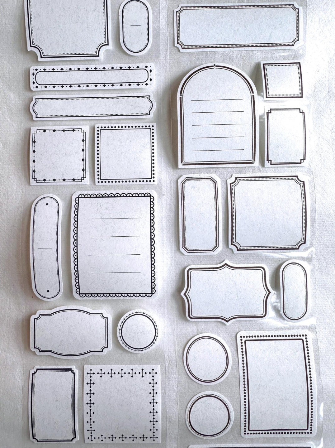 Muguang - Border Tape die-cut paper sticker roll SAMPLES