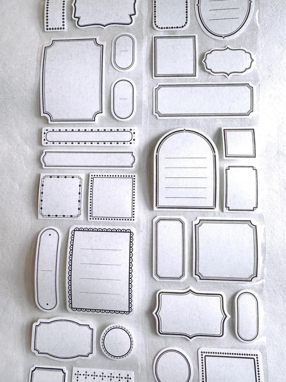 Muguang - Border Tape die-cut paper sticker roll SAMPLES