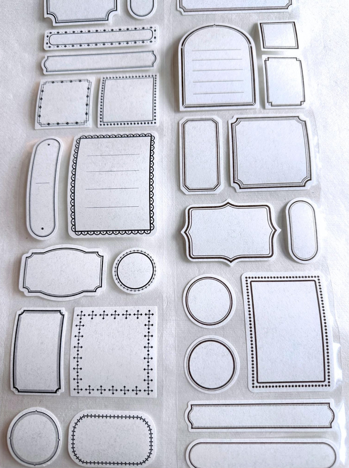 Muguang - Border Tape die-cut paper sticker roll SAMPLES