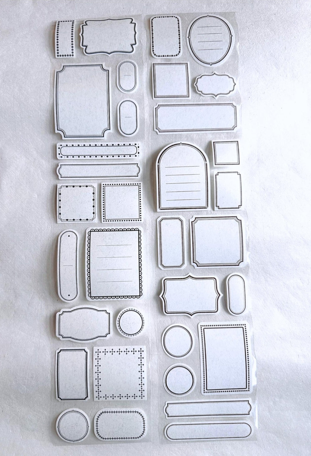 Muguang - Border Tape die-cut paper sticker roll SAMPLES