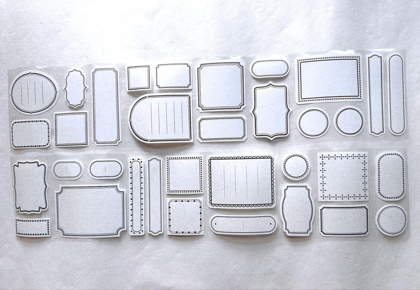 Muguang - Border Tape die-cut paper sticker roll SAMPLES