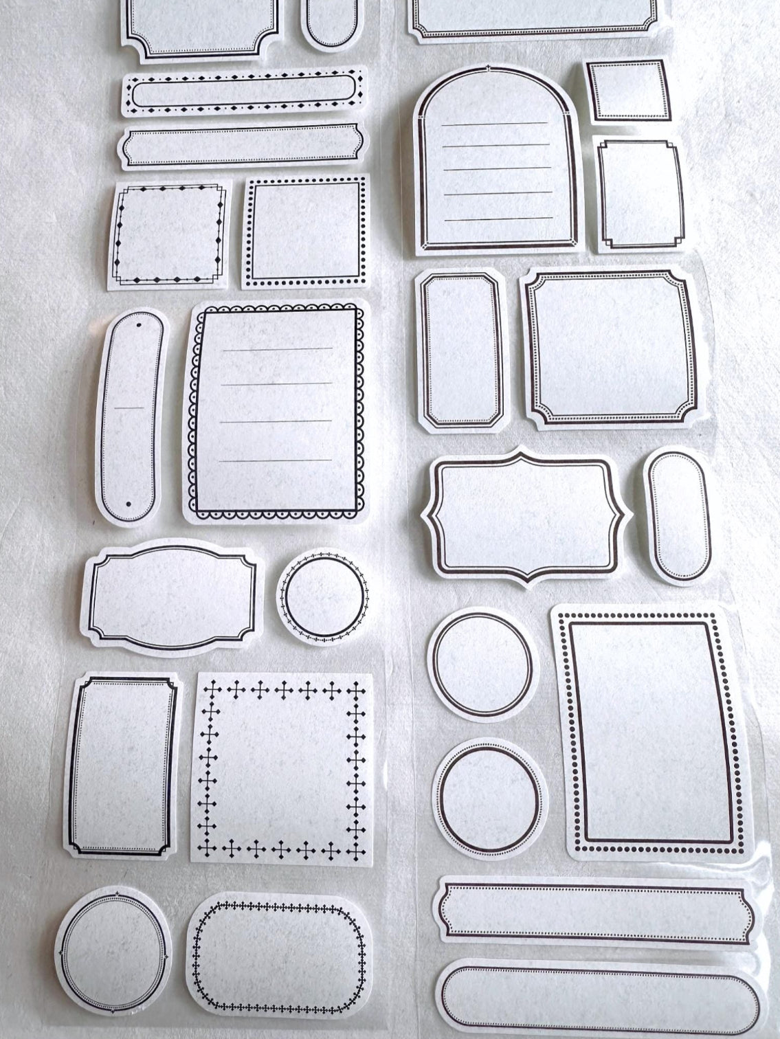 Muguang - Border Tape die-cut paper sticker roll SAMPLES