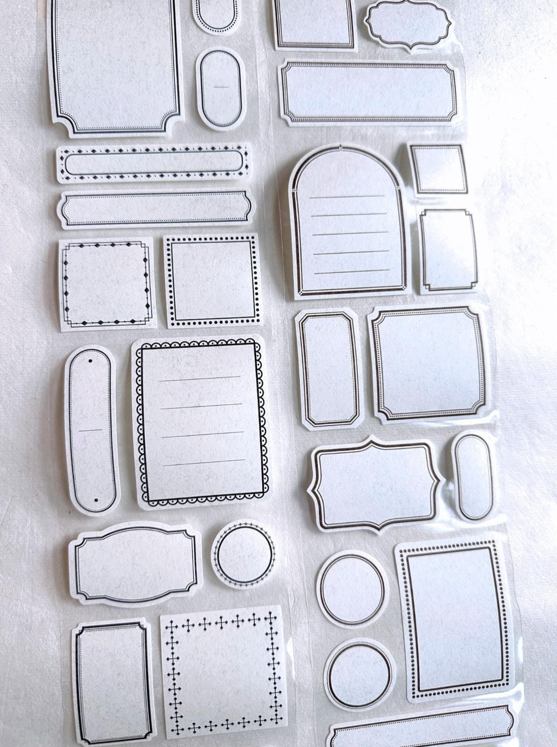 Muguang - Border Tape die-cut paper sticker roll SAMPLES
