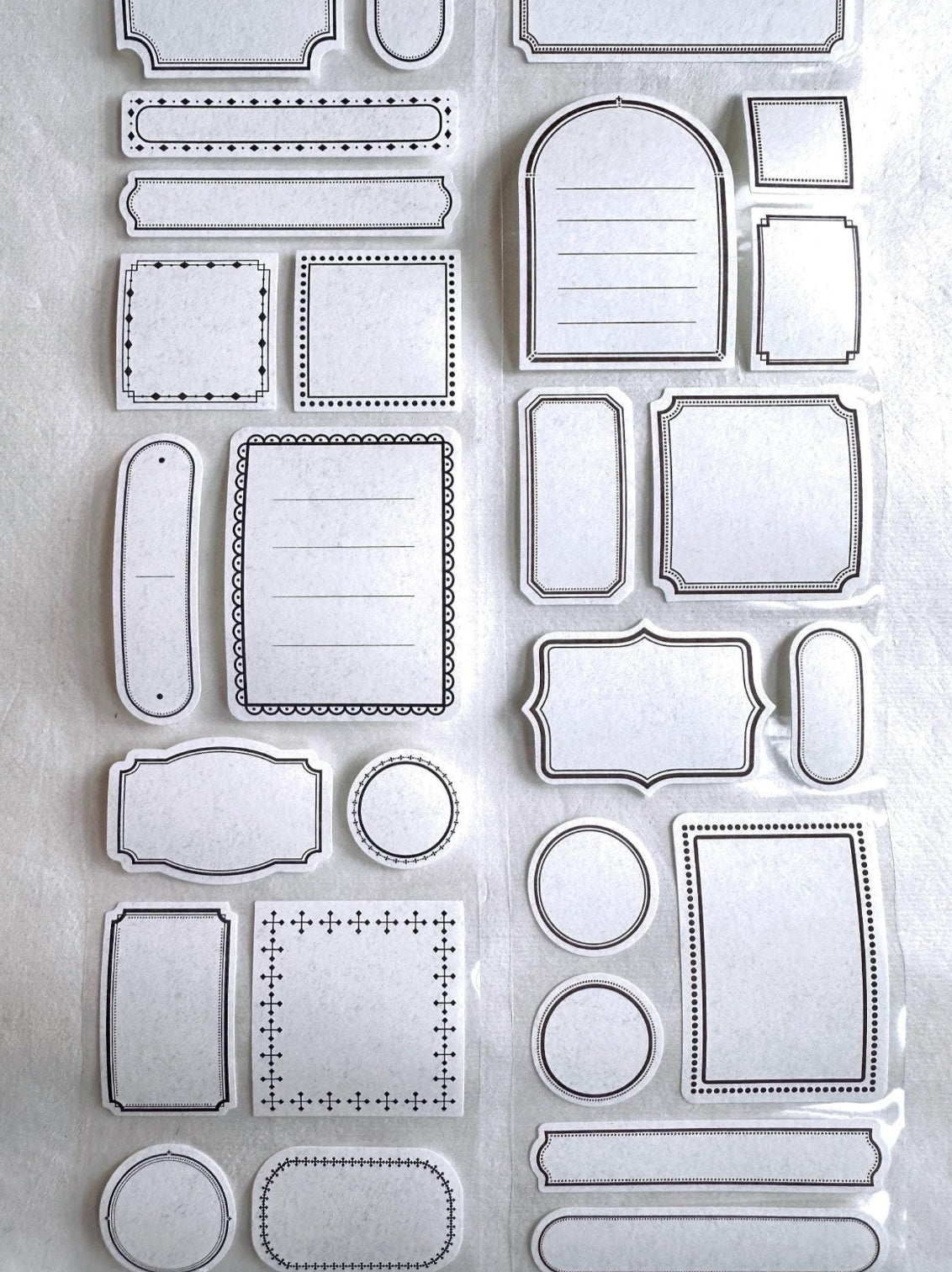 Muguang - Border Tape die-cut paper sticker roll SAMPLES
