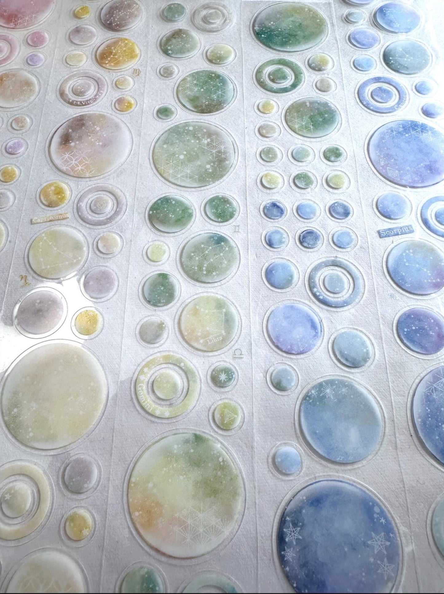 A Great Idea - Star Bubble kiss-cut PET tape SAMPLES