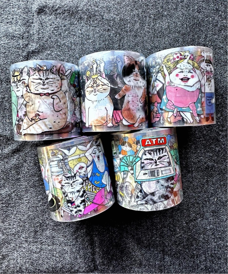 Shock Mama - Life is easy, I love my life, Have a nice day, Exercise, & ATM PET tapes SAMPLES