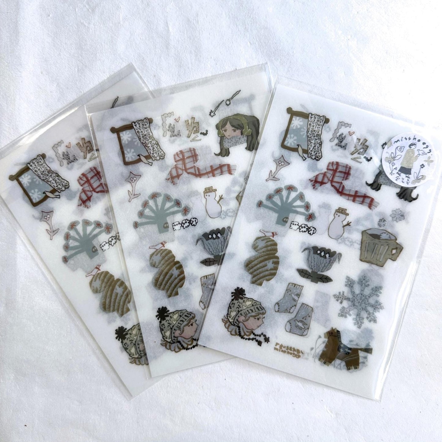 misshoegg - Snowy Day & Light Blue Day sticker packs