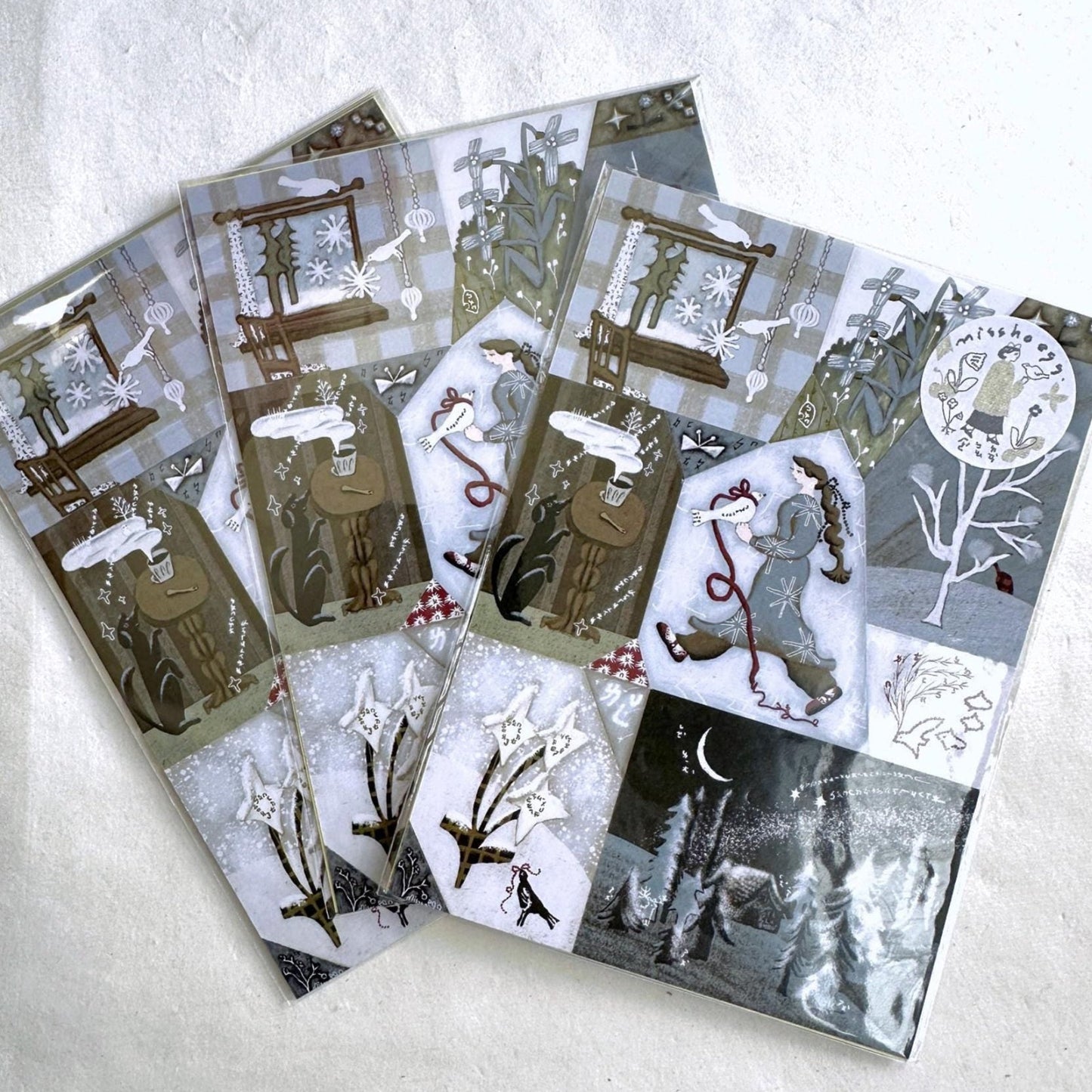 misshoegg - Snowy Day & Light Blue Day sticker packs