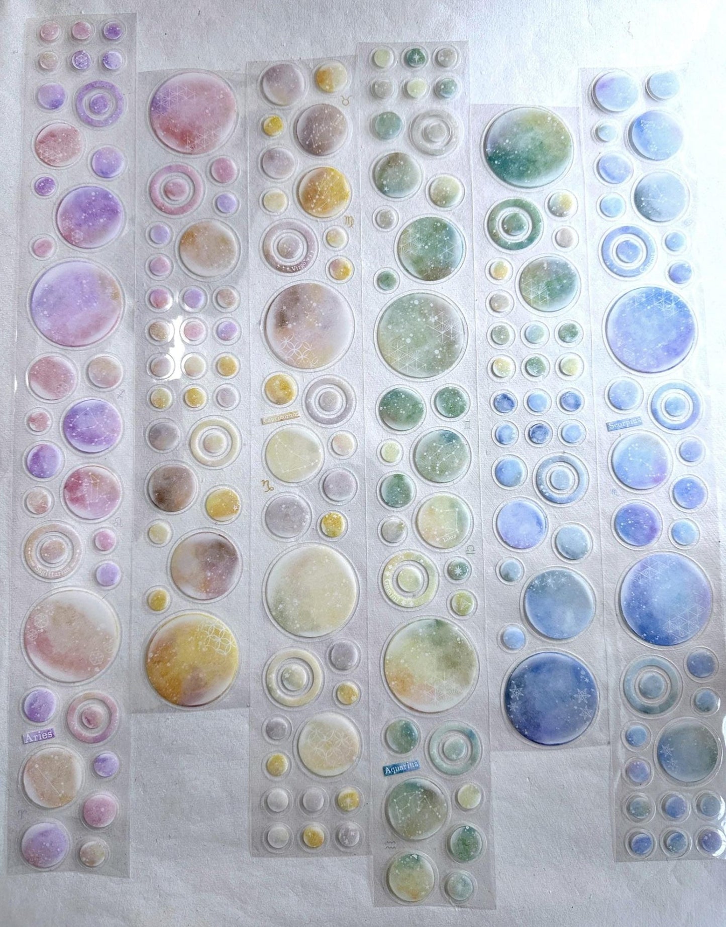 A Great Idea - Star Bubble kiss-cut PET tape SAMPLES