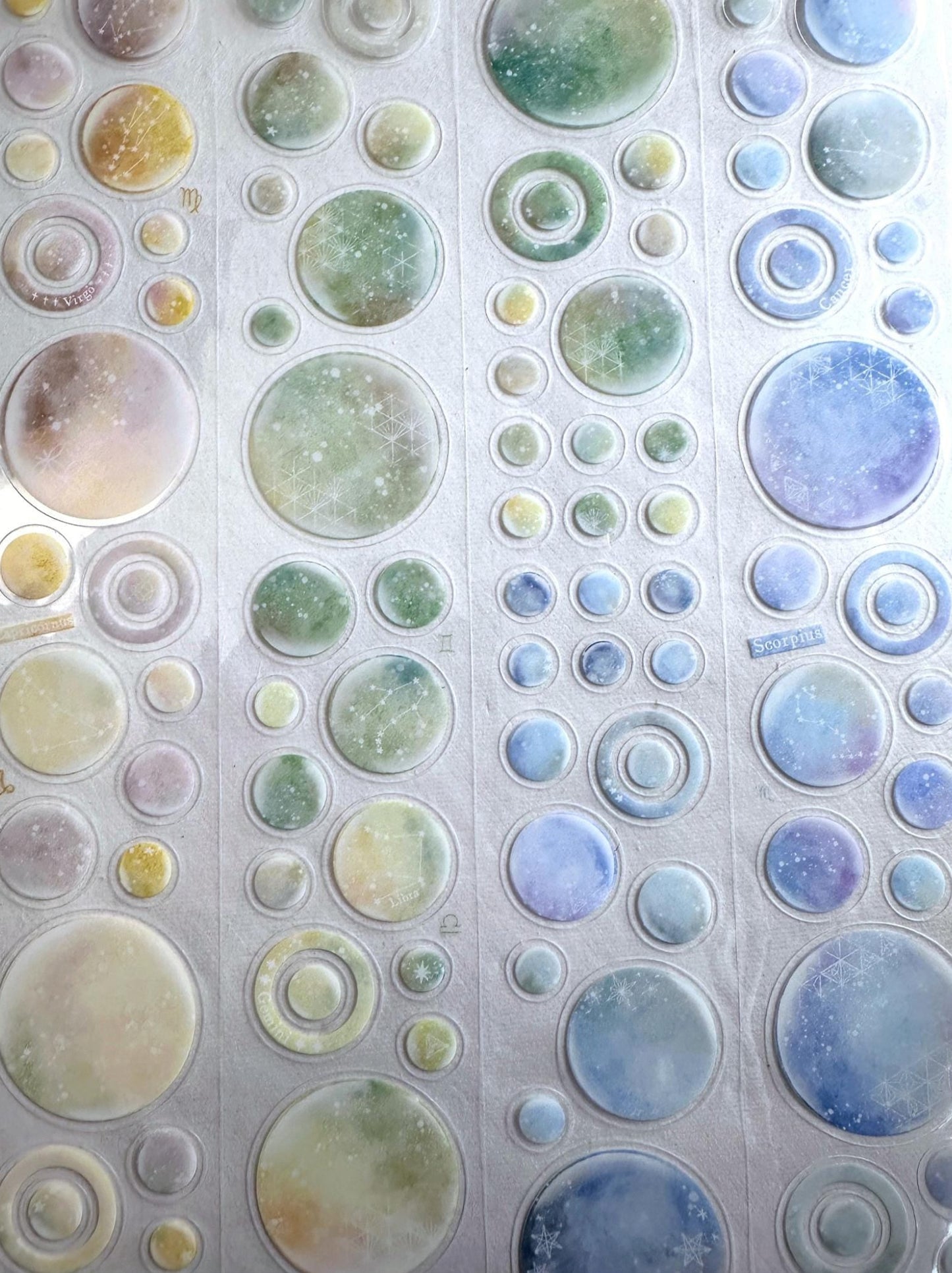 A Great Idea - Star Bubble kiss-cut PET tape SAMPLES