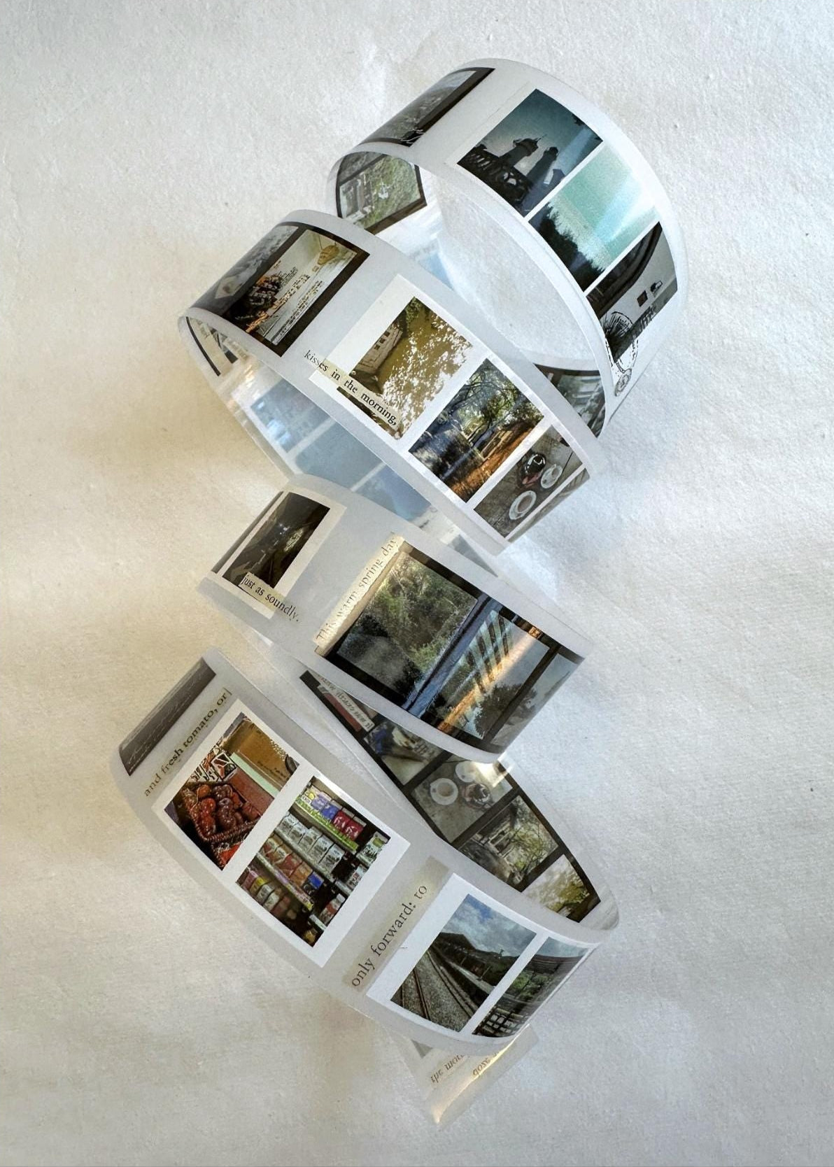 Raw Market Shop - Slow Morning (Photo Strips) PET tape SAMPLES