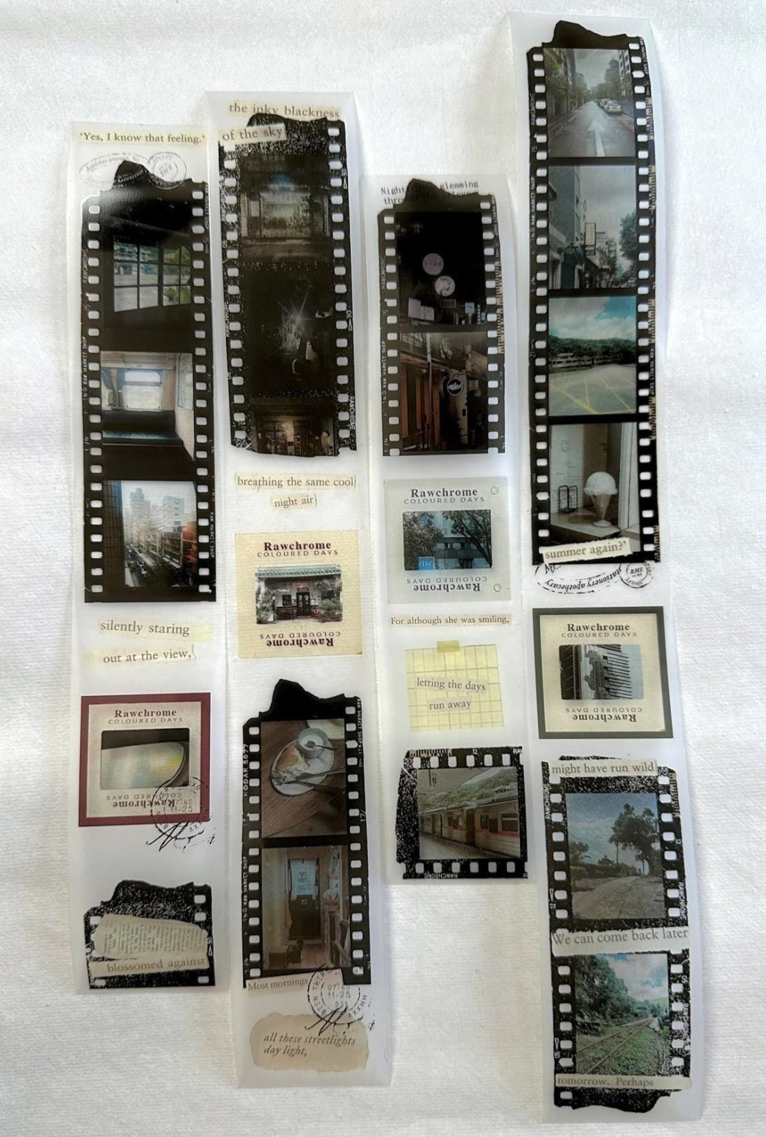 Raw Market Shop - Oh Solo (Black Film) PET tape SAMPLES