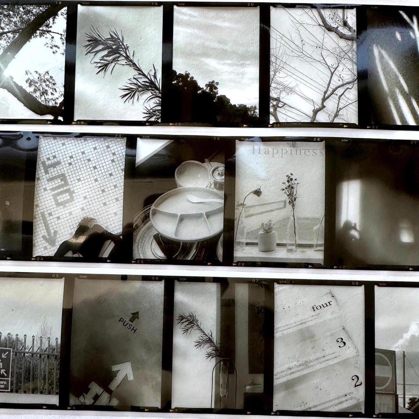 SOM Studio - 120 Film B&W 6.5 cm PET tape SAMPLES