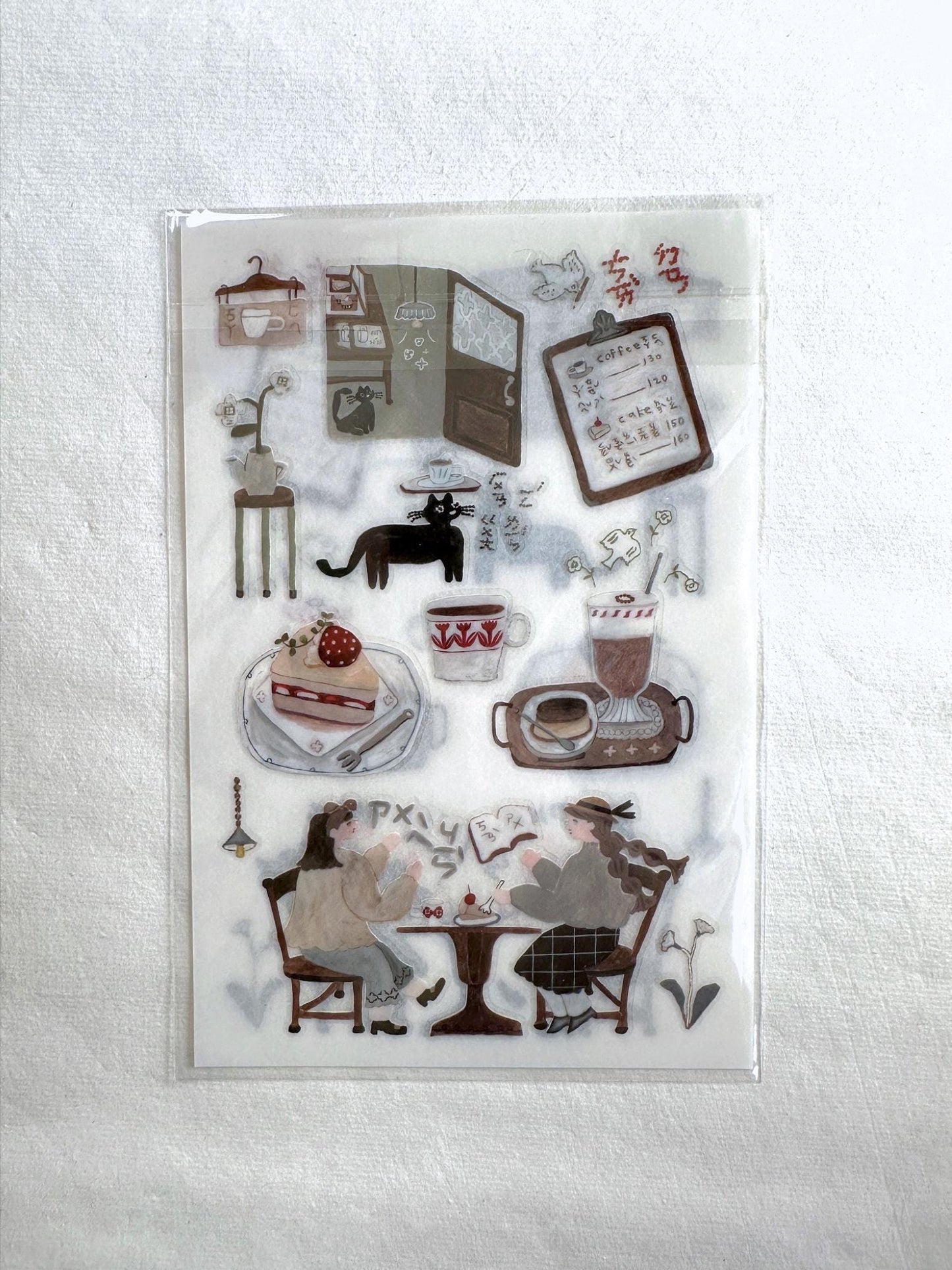 misshoegg - Afternoon Tea transfer stickers