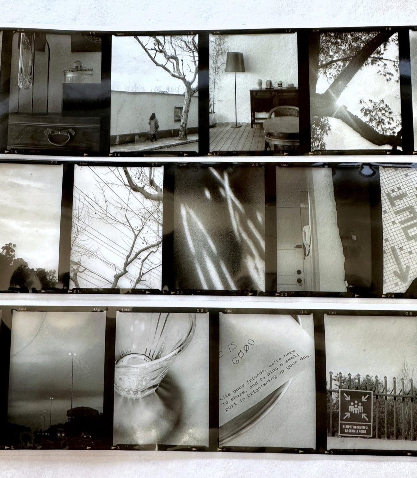SOM Studio - 120 Film B&W 6.5 cm PET tape SAMPLES