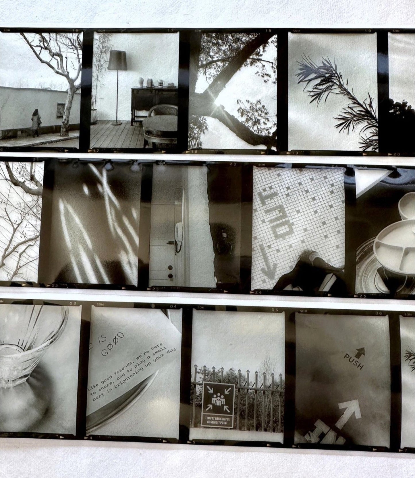 SOM Studio - 120 Film B&W 6.5 cm PET tape SAMPLES