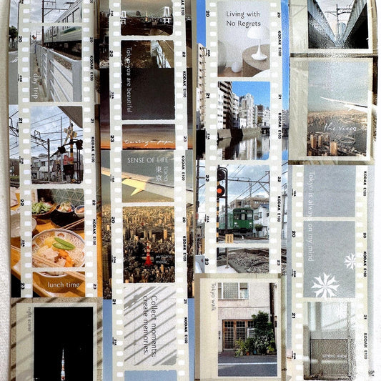 Traveling on Paper - Sense of Life: Tokyo PET tape SAMPLES
