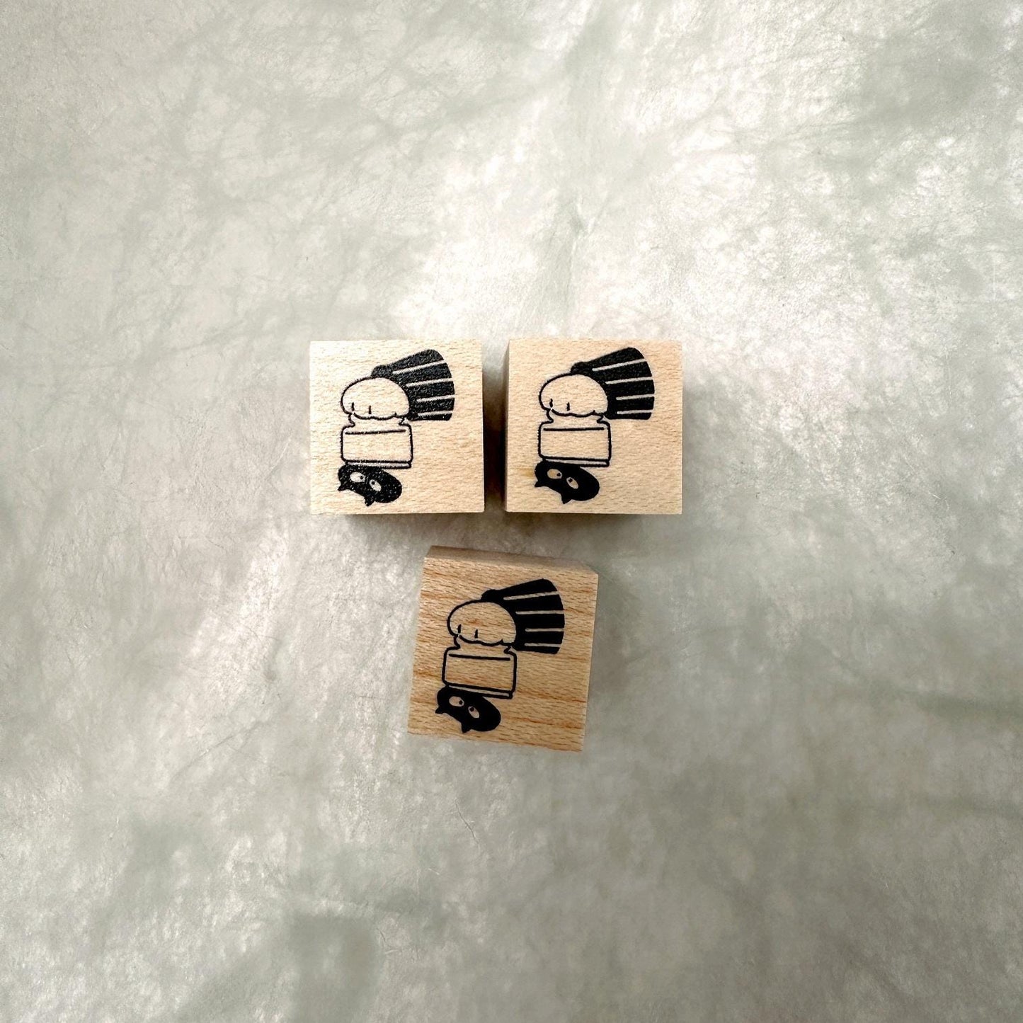 Lazy Home x idiot_sandwich.exe - Cat Paws rubber stamps