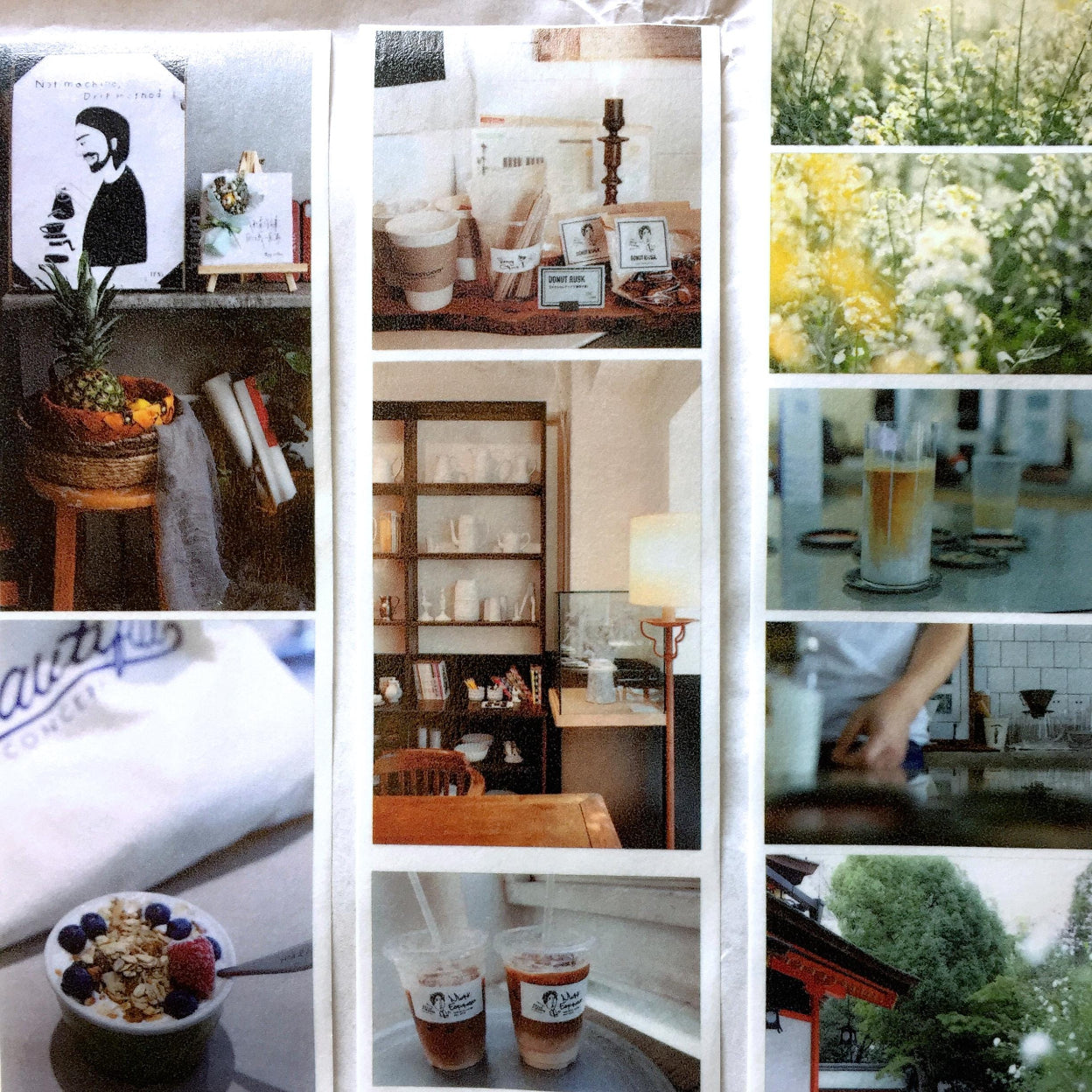Mosswood Studio - The Moment washi tape SAMPLES