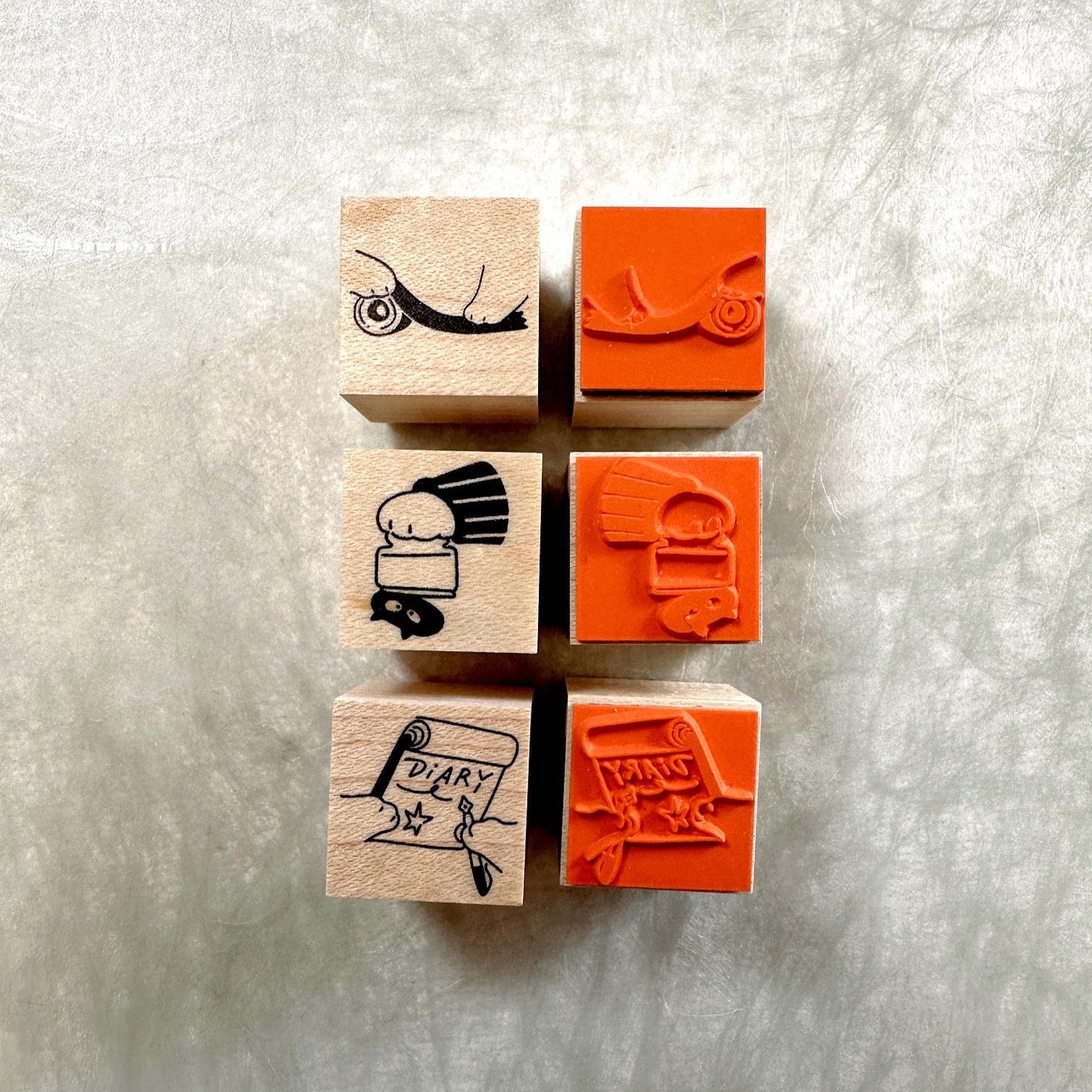 Lazy Home x idiot_sandwich.exe - Cat Paws rubber stamps