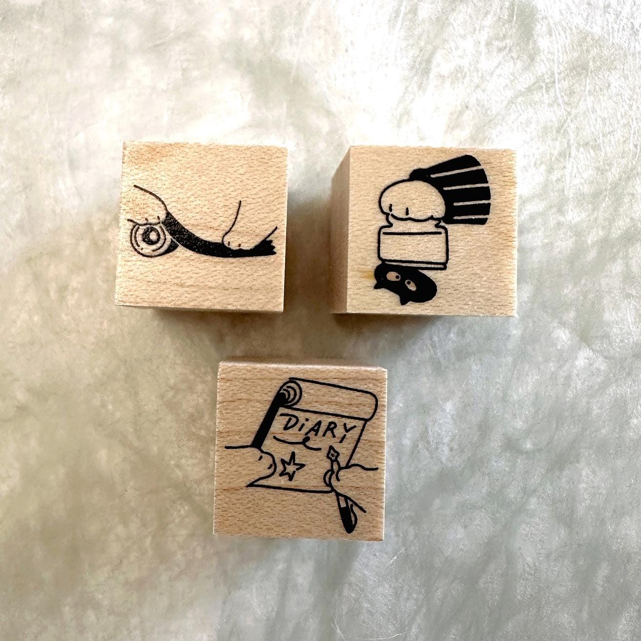 Lazy Home x idiot_sandwich.exe - Cat Paws rubber stamps