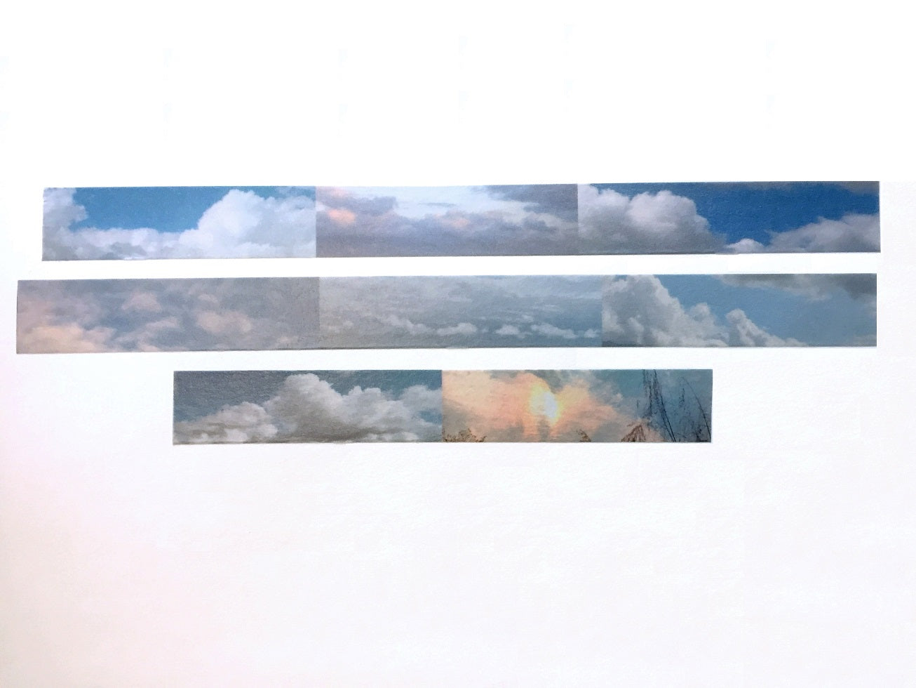 iwarmu - On the Beach & To the Sky washi tape SAMPLES