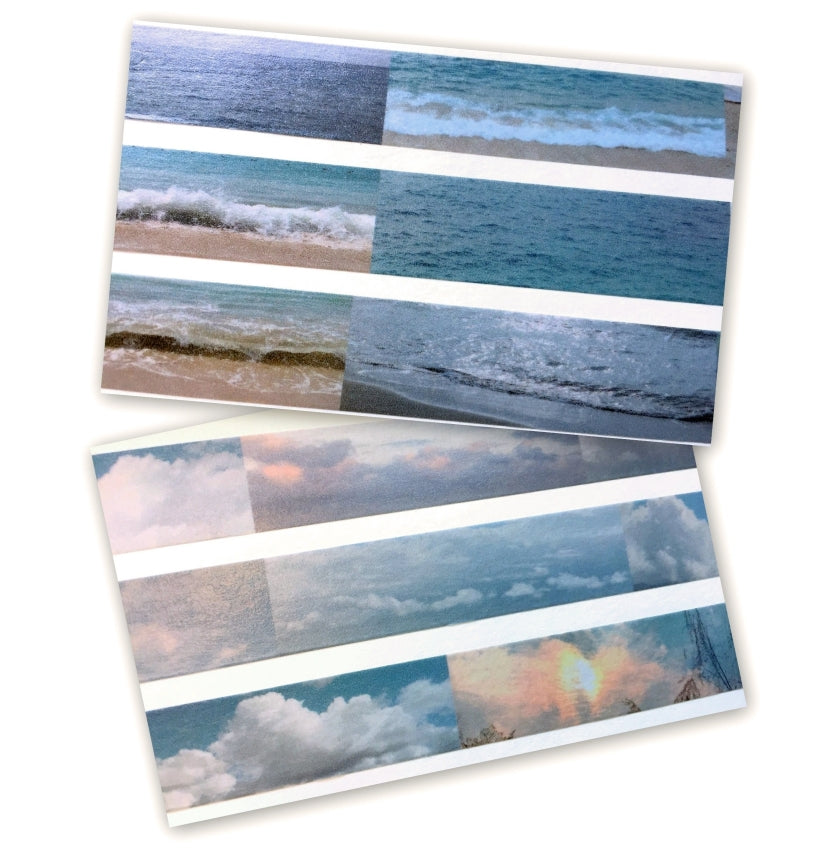 iwarmu - On the Beach & To the Sky washi tape SAMPLES