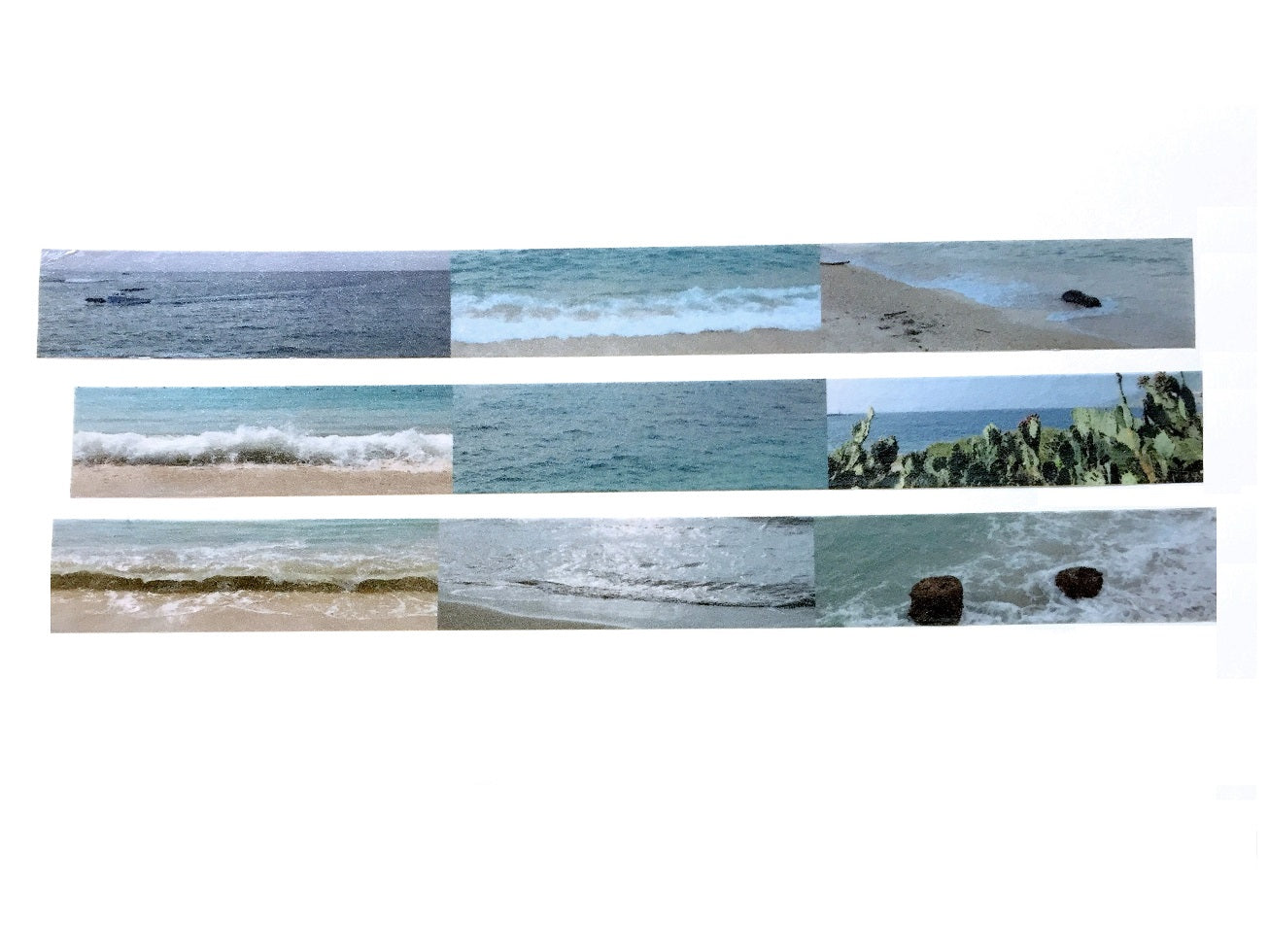 iwarmu - On the Beach & To the Sky washi tape SAMPLES