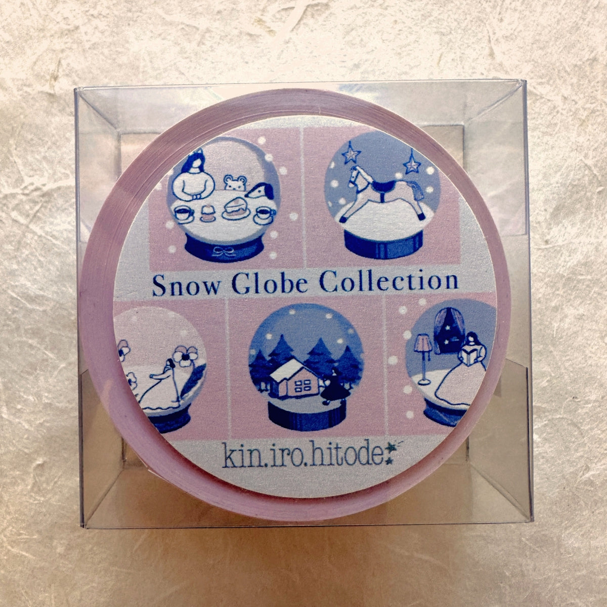 Kin.iro.hitode - Snow Globe Collection label sticker roll SAMPLES