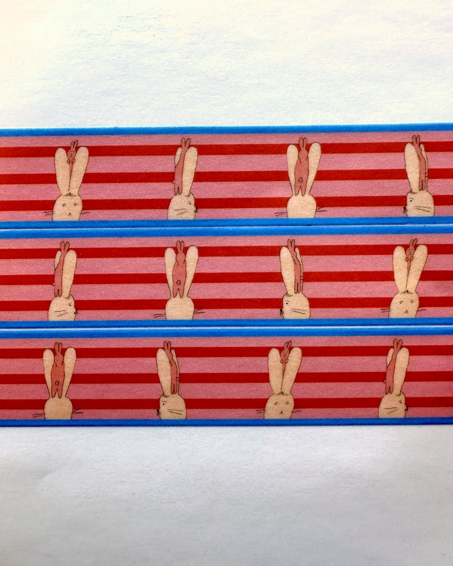 mindobitto - Spin Bunny! washi tape SAMPLES
