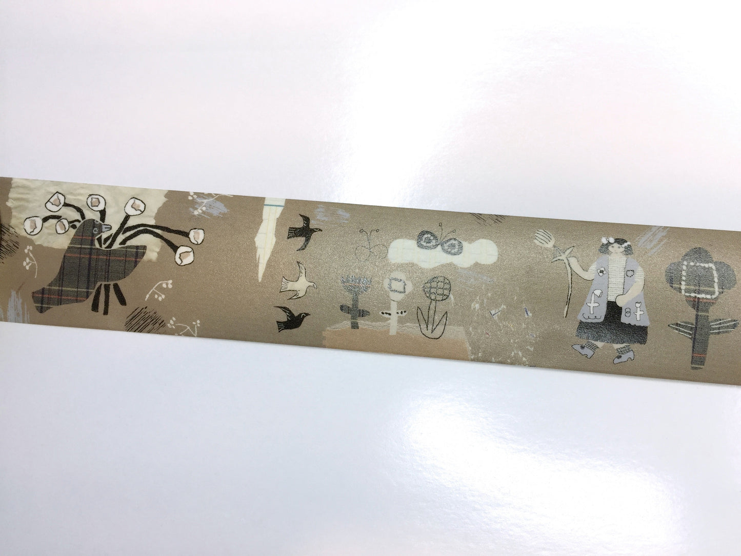 misshoegg - Coffee Tone Days washi tape SAMPLES