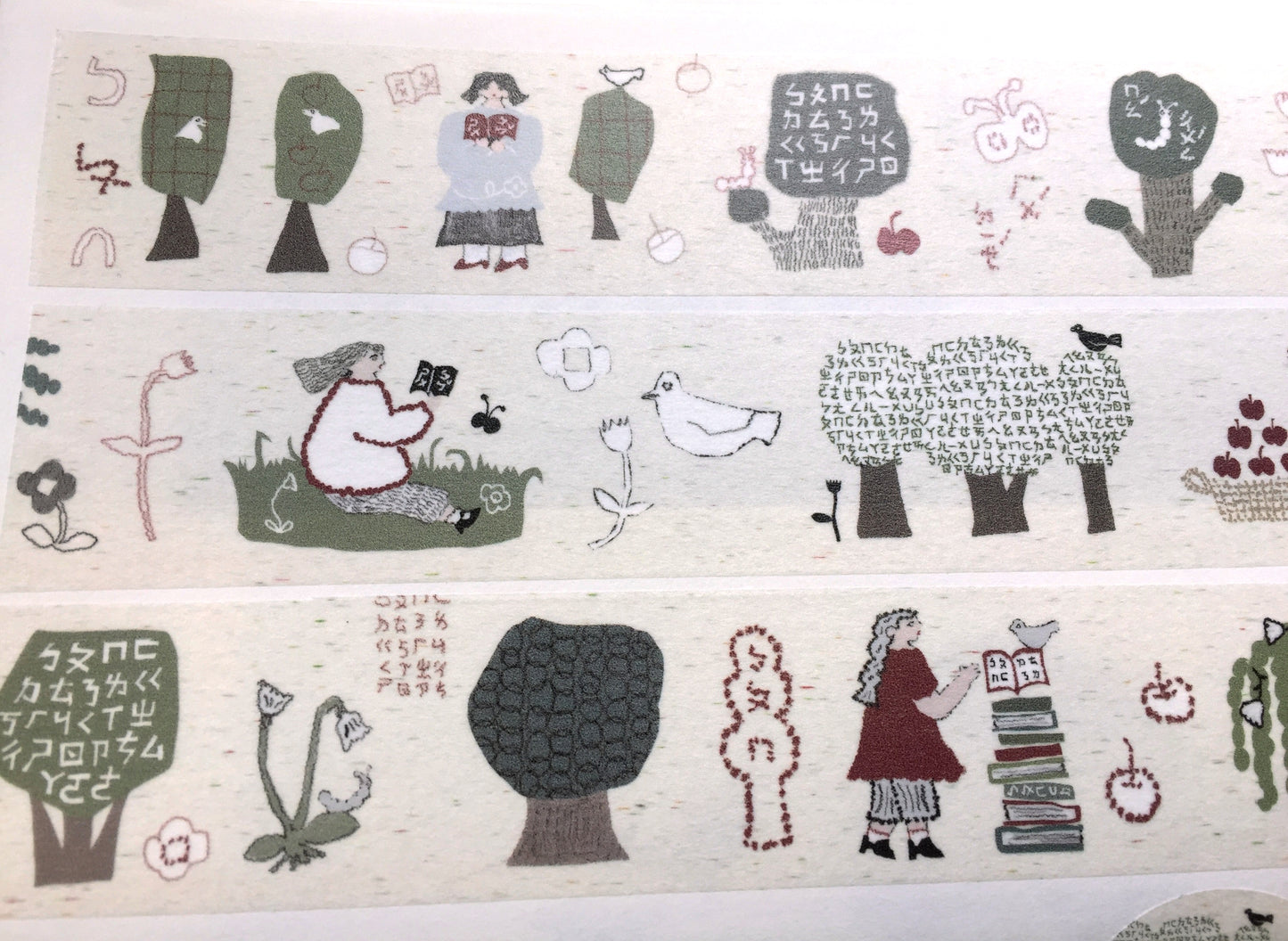misshoegg - The Learning Tree washi tape SAMPLES