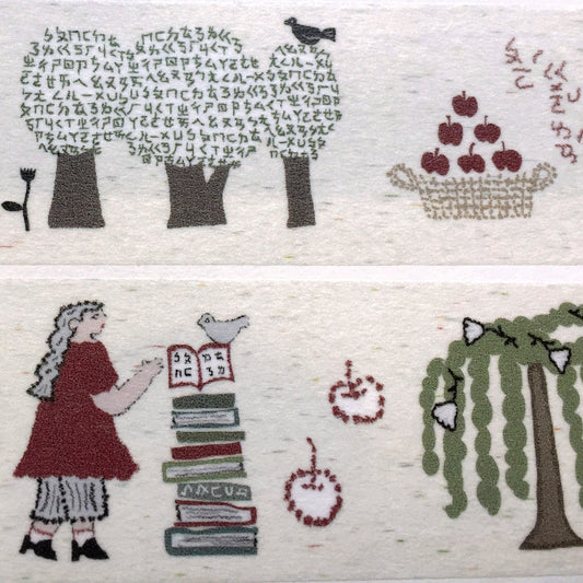 misshoegg - The Learning Tree washi tape SAMPLES