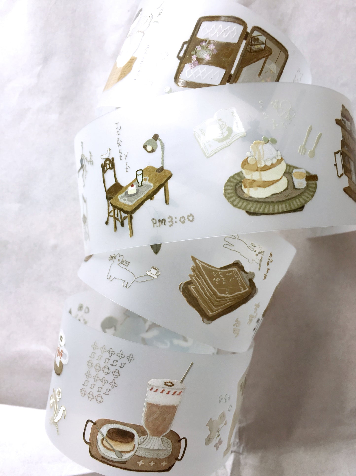 misshoegg - Afternoon Tea Day PET tape SAMPLES