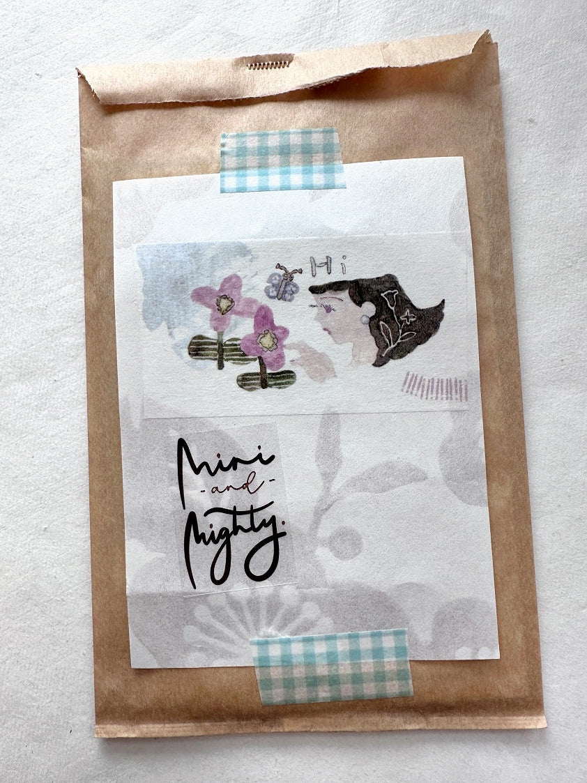 misshoegg - Corner Garden washi tape SAMPLES
