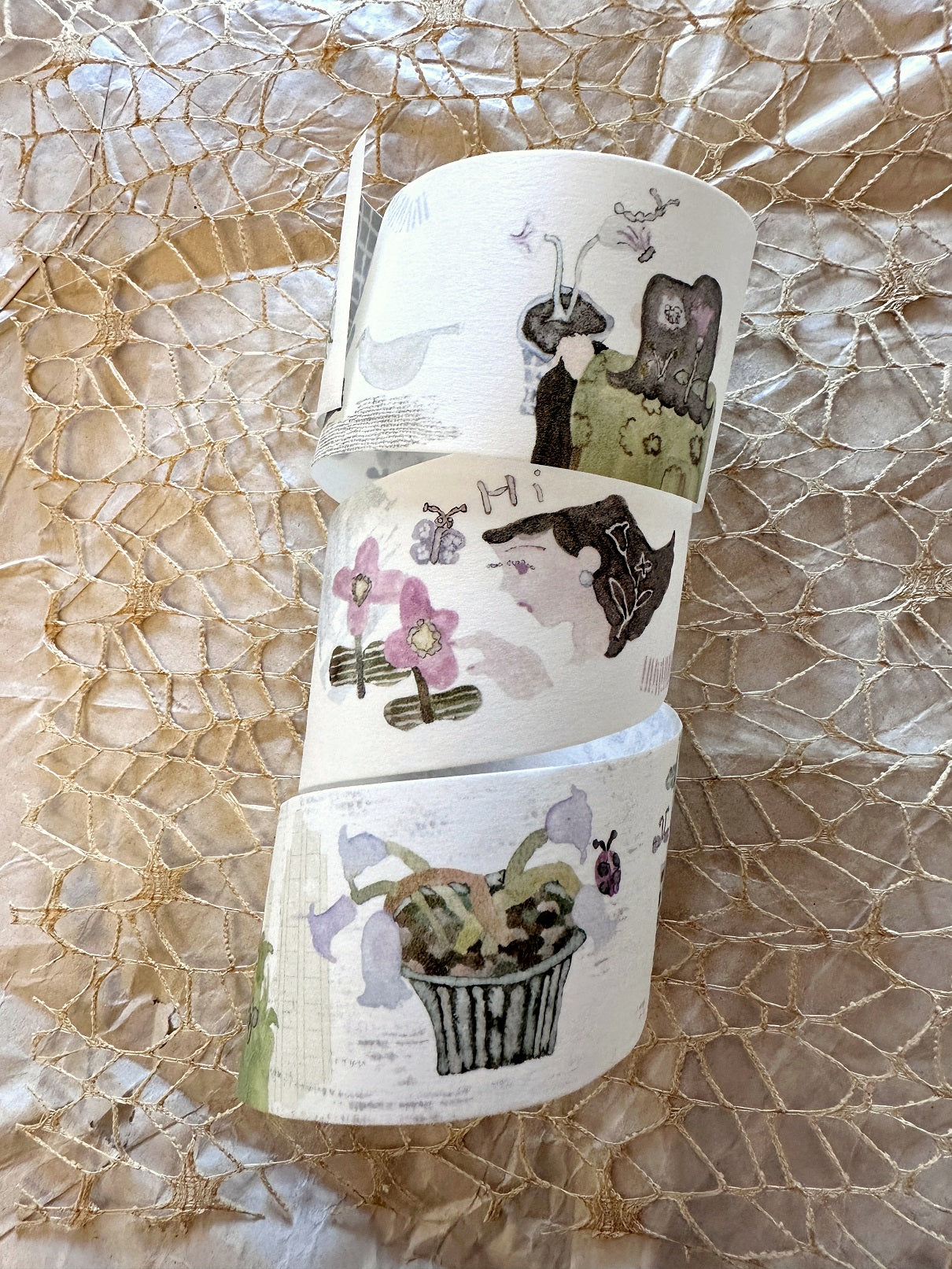 misshoegg - Corner Garden washi tape SAMPLES
