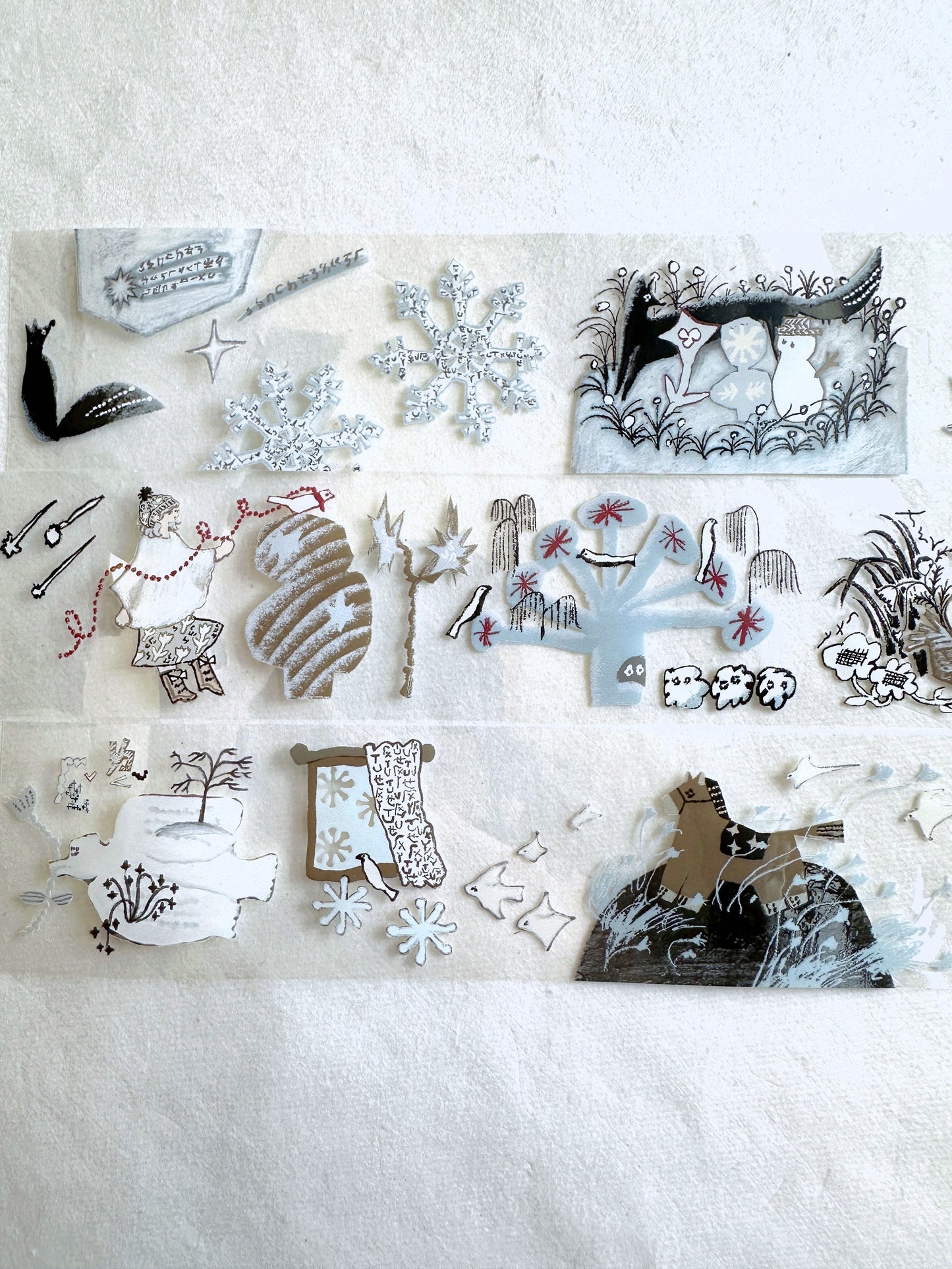 misshoegg - Light Blue Day PET tape SAMPLES