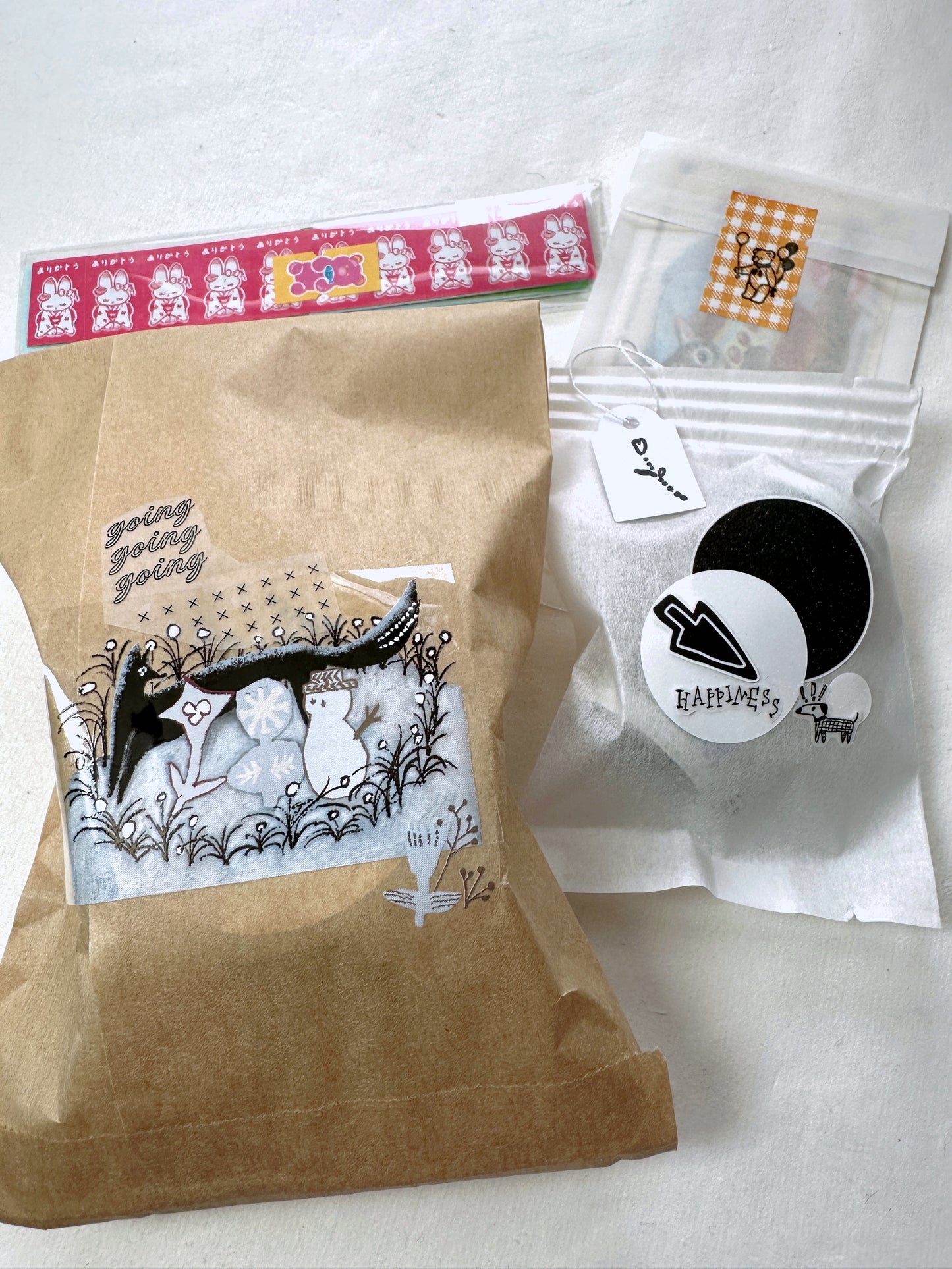 misshoegg - Light Blue Day PET tape SAMPLES