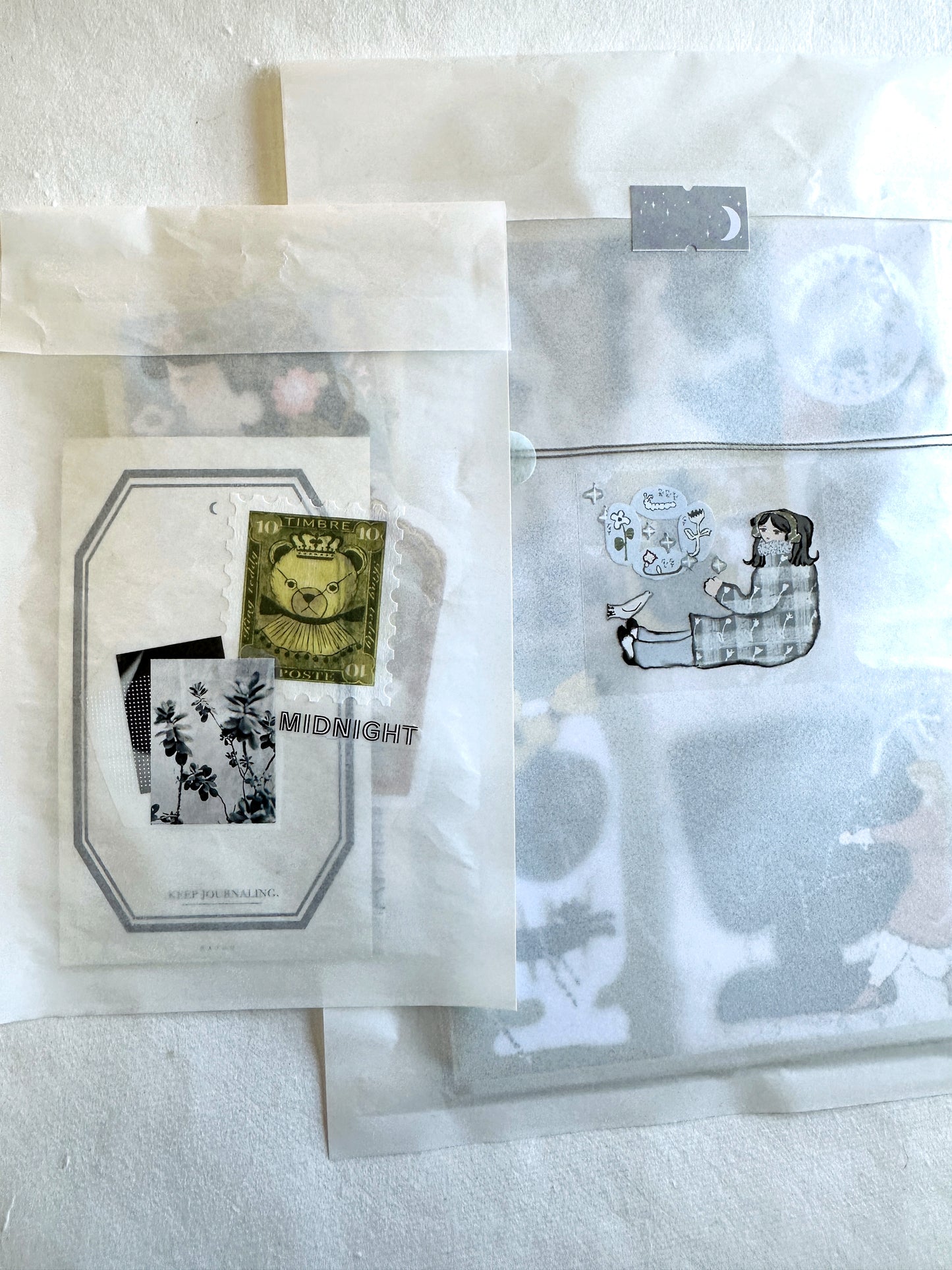 misshoegg - Light Blue Day PET tape SAMPLES