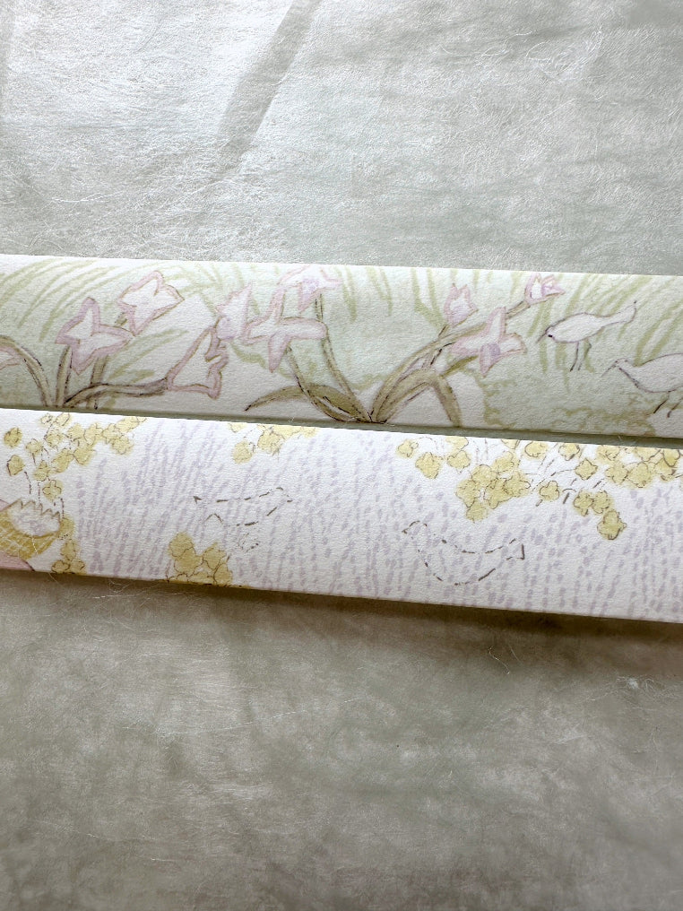 misshoegg - Memory Flower Shadow washi tape SAMPLES