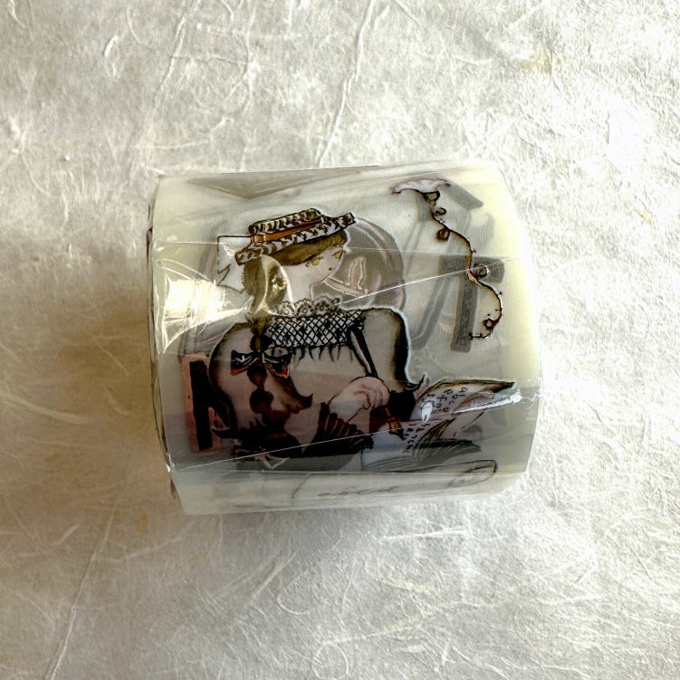 Misshoegg x Stationery Lover Market - Girl's Stationery Day rose-gold PET tape SAMPLES
