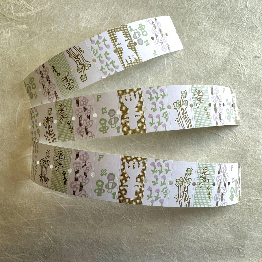 Misshoegg - Wildflower Meadow label sticker roll SAMPLES