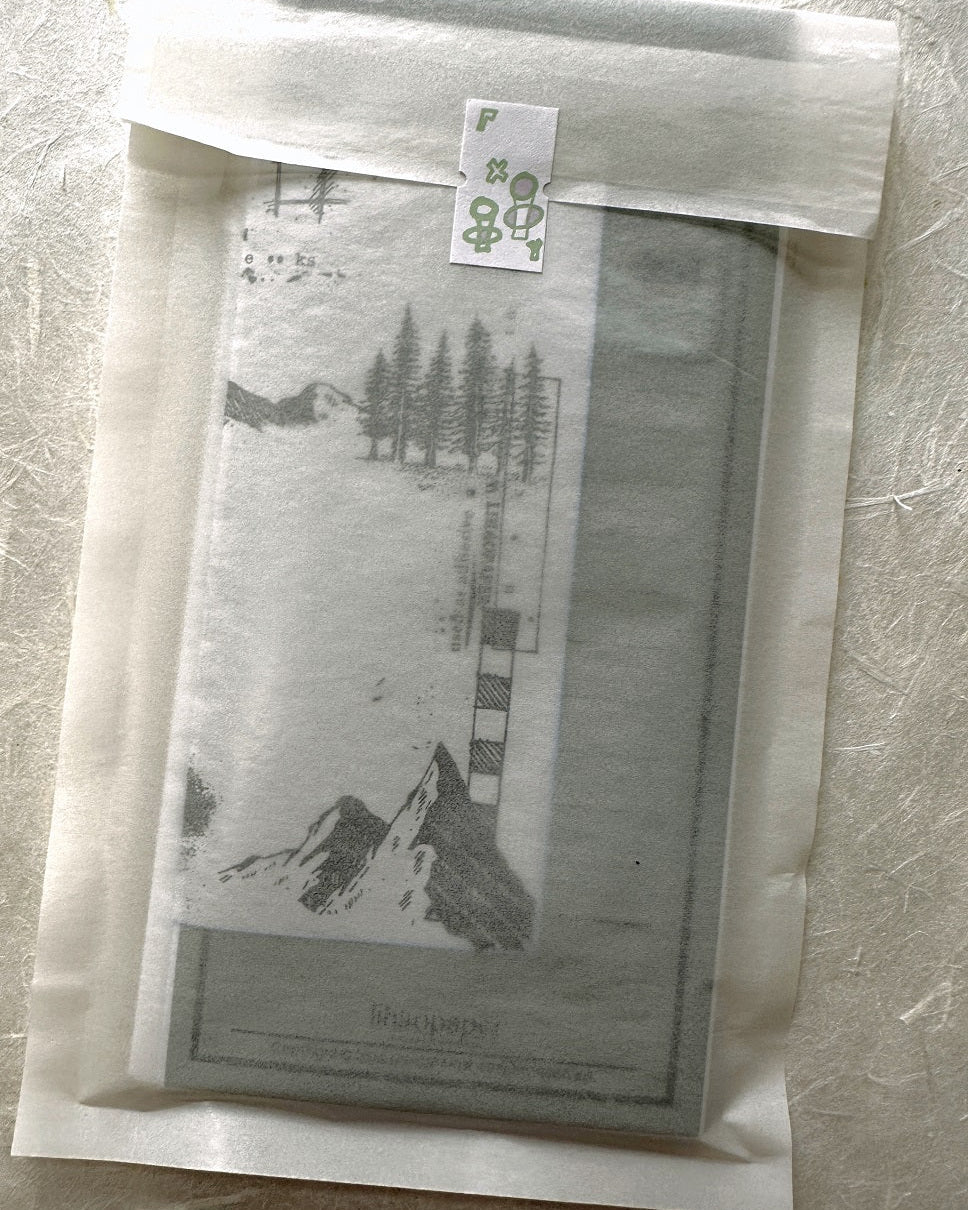 Misshoegg - Wildflower Meadow label sticker roll SAMPLES