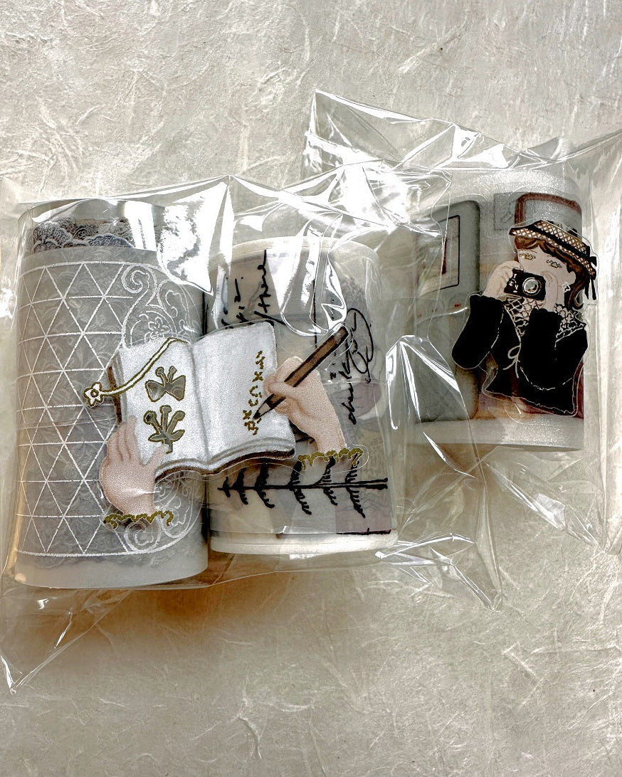 Misshoegg - Window Grille Little Adventure kiss-cut PET tape SAMPLES