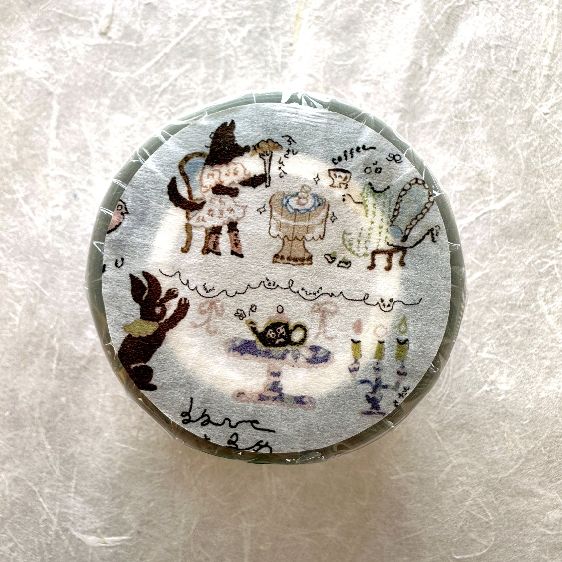 Misshoegg - Little Party Guests rose-gold PET tape SAMPLES