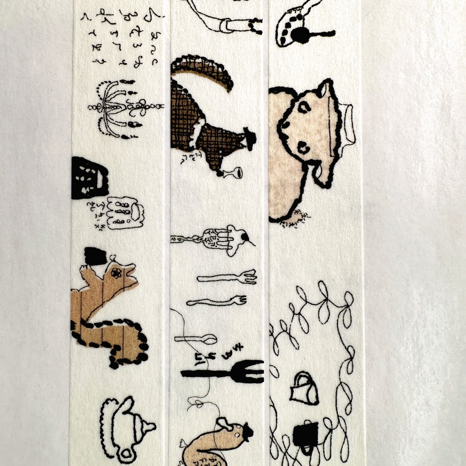 Misshoegg - Party Time washi tape SAMPLES