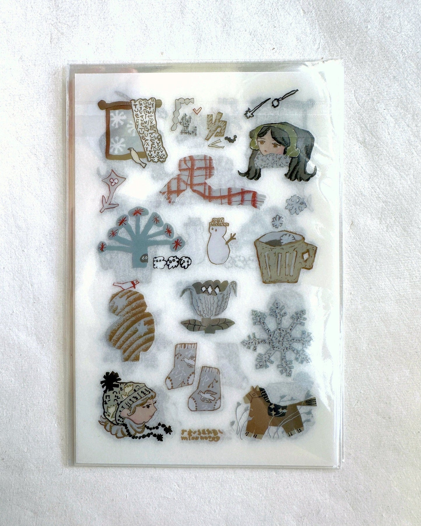 misshoegg - Snowy Day & Light Blue Day sticker packs
