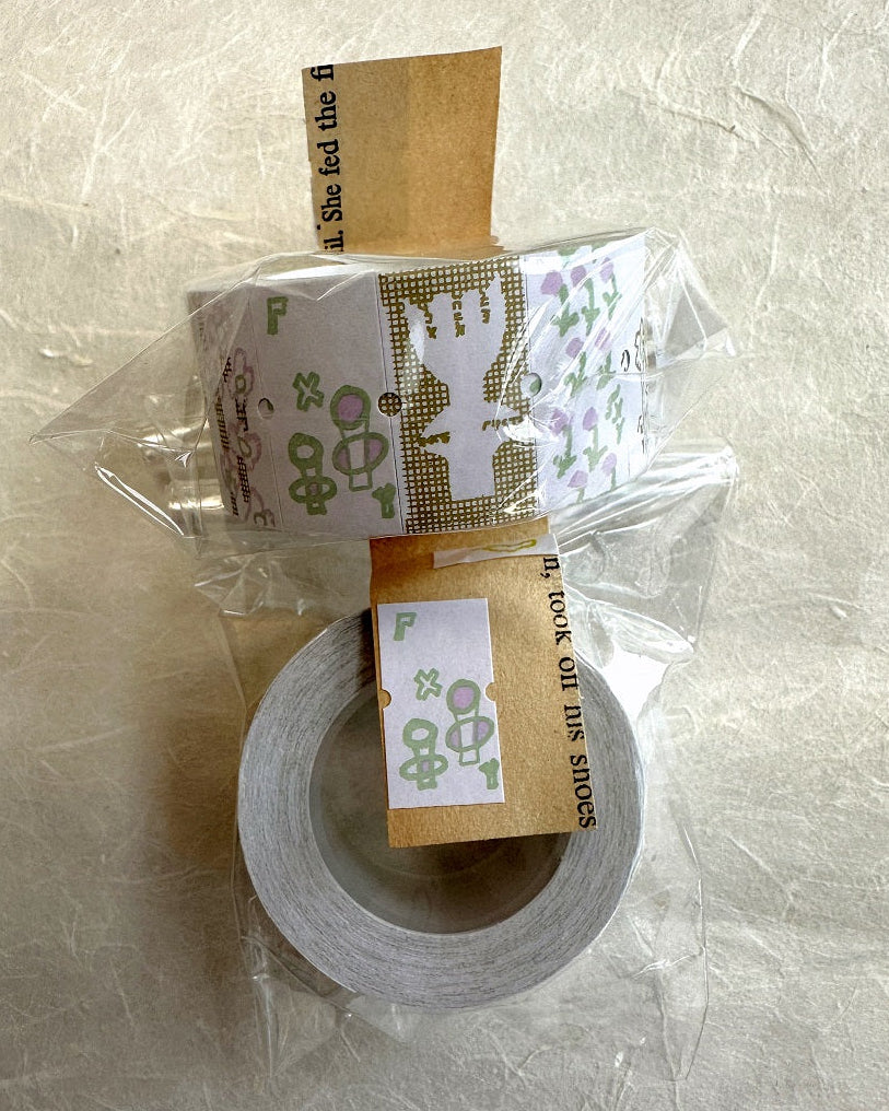 Misshoegg - Wildflower Meadow label sticker roll SAMPLES